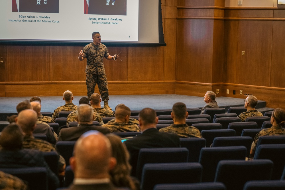 Inspector General of the Marine Corps Symposium