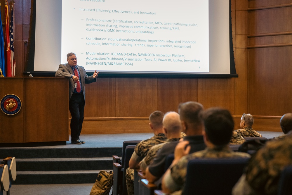 Inspector General of the Marine Corps Symposium