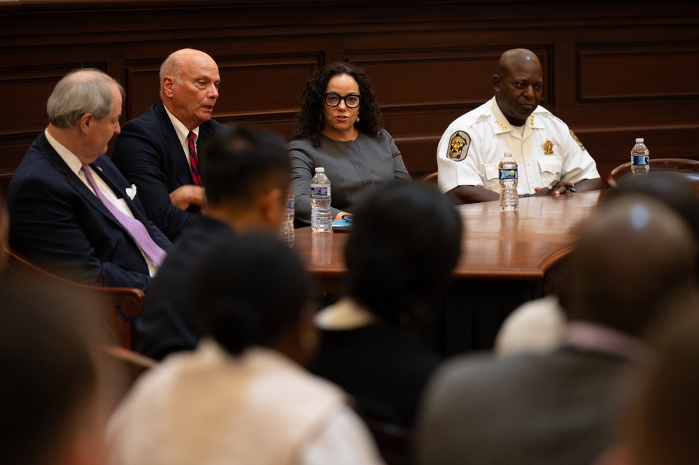 International Officer School students visit Alabama Supreme Court