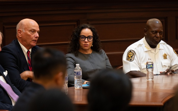 International Officer School students visit Alabama Supreme Court