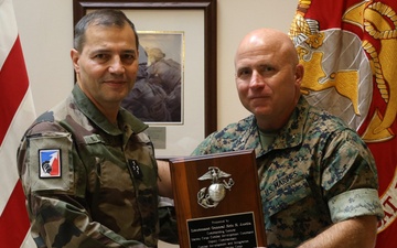 French Army Corps General visits Combat Development and Integration