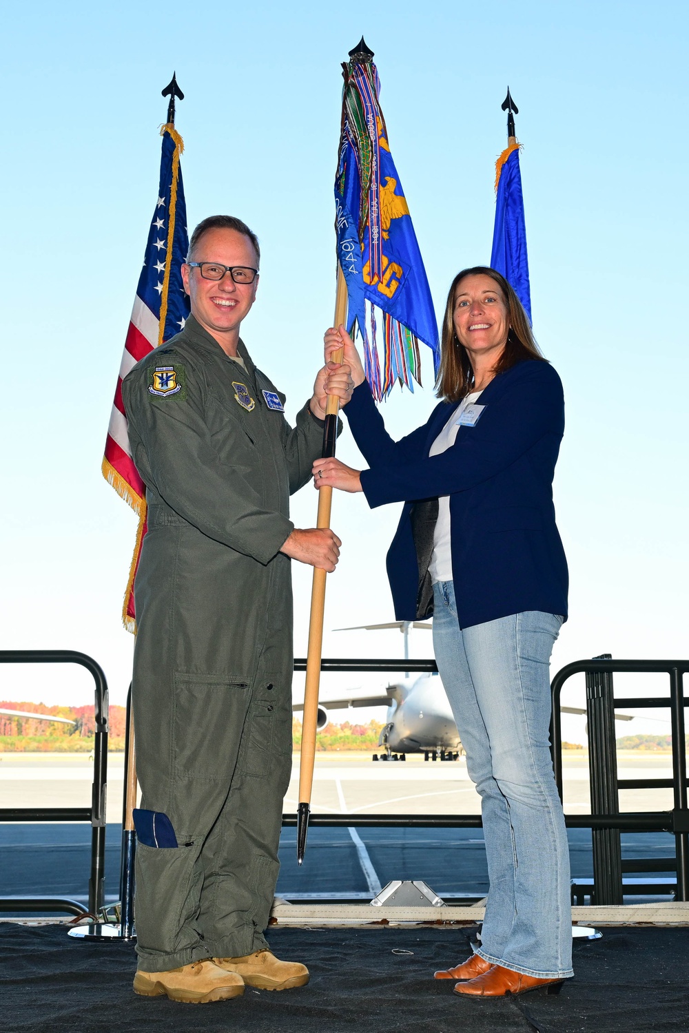 Dover AFB inducts 45 new honorary commanders to continue legacy of strong community bonds