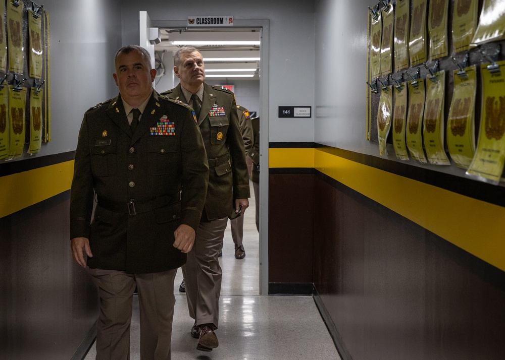 Director of the Army National Guard visits Fort McClellan’s renovated facilities
