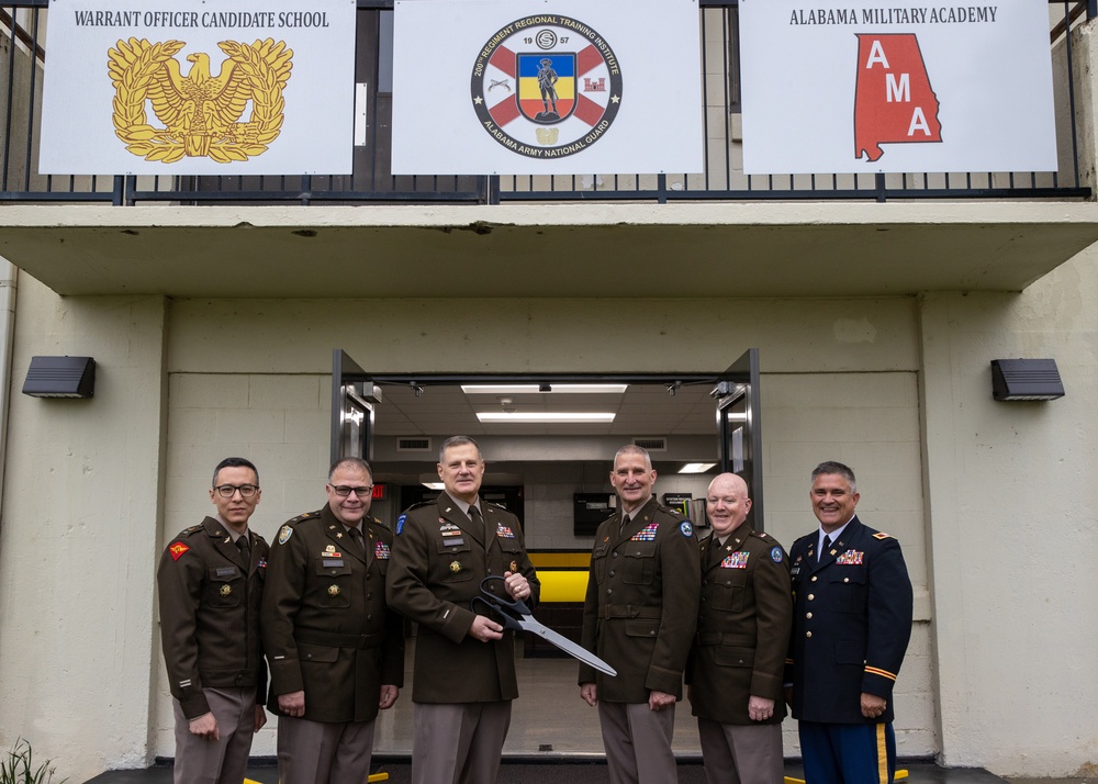 Director of the Army National Guard visits Fort McClellan’s renovated facilities