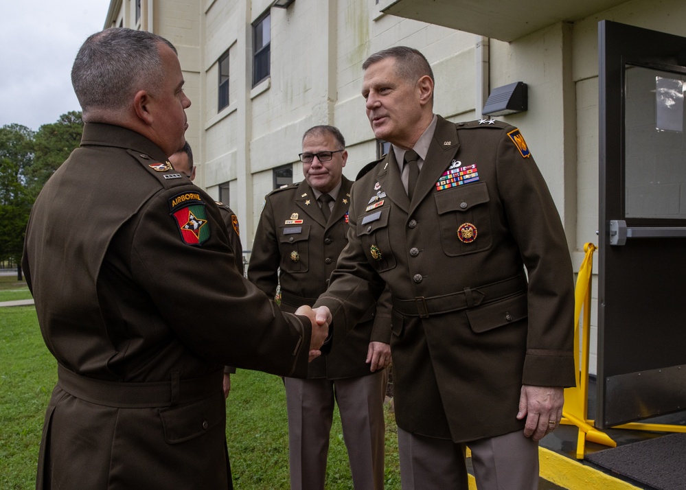 Director of the Army National Guard visits Fort McClellan’s renovated facilities