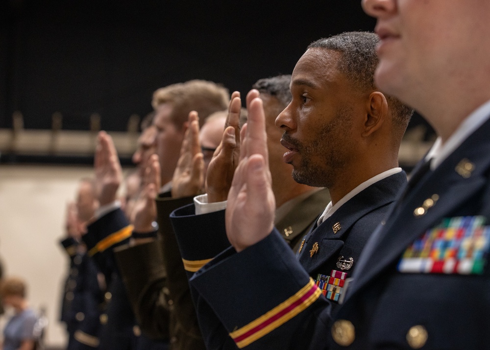 Director of the Army National Guard speaks to graduates of Warrant Officer Candidate School