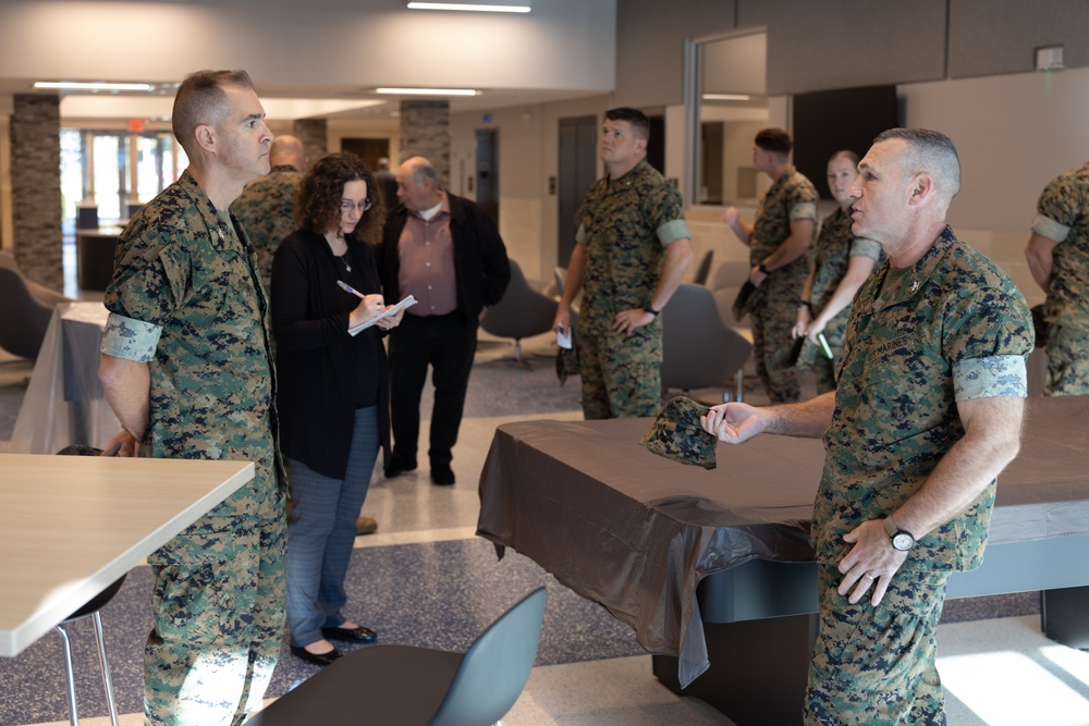 MCIEAST Commander Tours MCAS New River