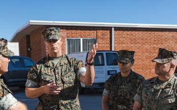 MCIEAST Commander Tours MCAS New River