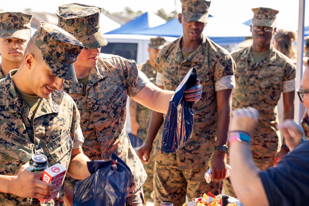 Marine Corps Exchange Marine Mart Grand Opening on Camp Johnson