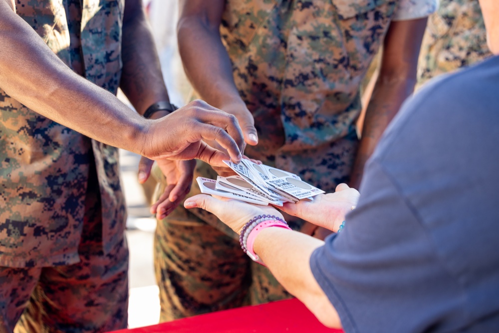 Marine Corps Exchange Marine Mart Grand Opening on Camp Johnson