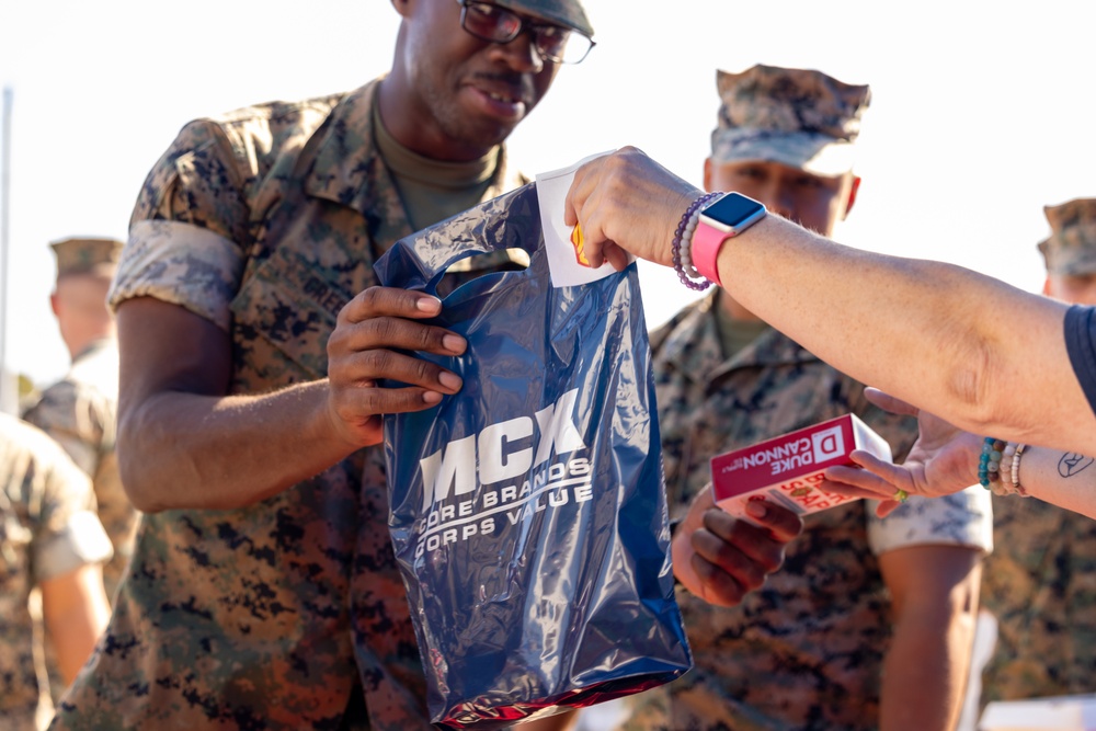 Marine Corps Exchange Marine Mart Grand Opening on Camp Johnson