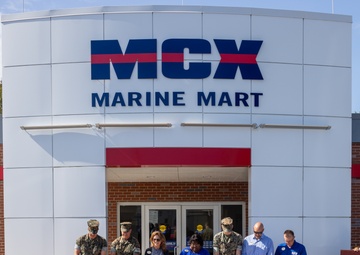 Marine Corps Exchange Marine Mart Grand Opening on Camp Johnson
