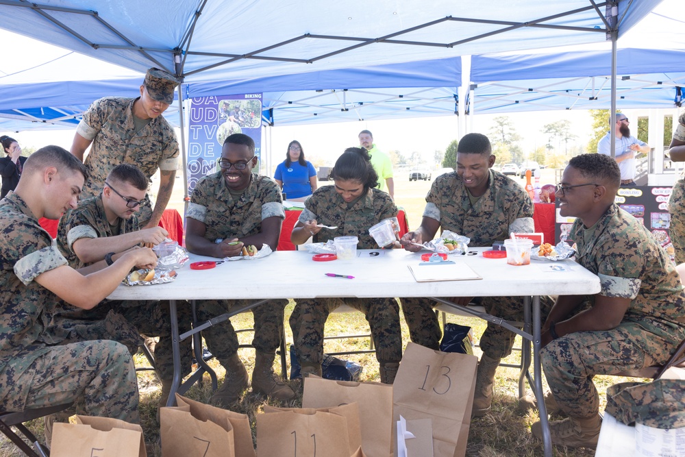 Marine Corps Exchange Marine Mart Grand Opening on Camp Johnson