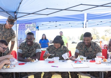 Marine Corps Exchange Marine Mart Grand Opening on Camp Johnson