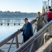 Howard Riggert visits USS Ohio (SSGN 726)