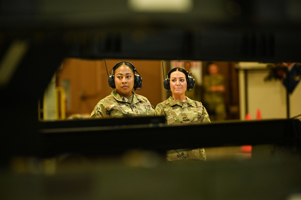 CMSgt's meet with future 20 AF Airmen