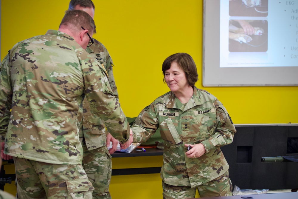 MG McHugh at MBTS