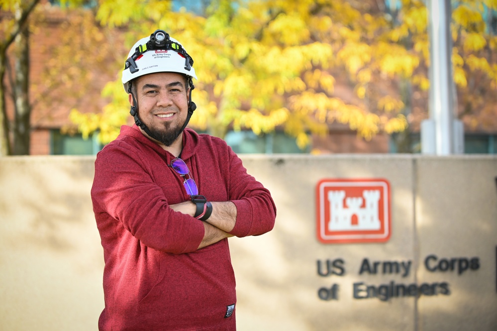 Juan Gaytan, Electrical Engineer for the U.S. Army Corps of Engineers Walla Walla District