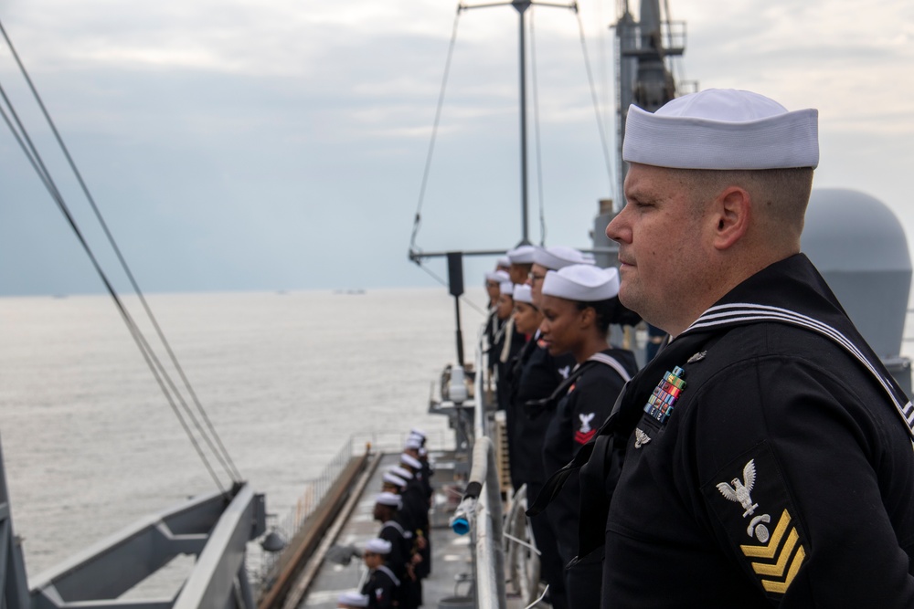 USS Frank Cable Arrives in Jeju-Do, South, Korea