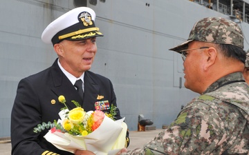 USS Frank Cable conducts Port Visit in Jeju-Do, Republic of Korea