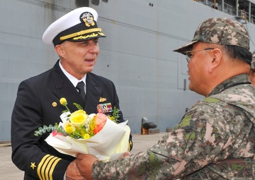 USS Frank Cable conducts Port Visit in Jeju-Do, Republic of Korea
