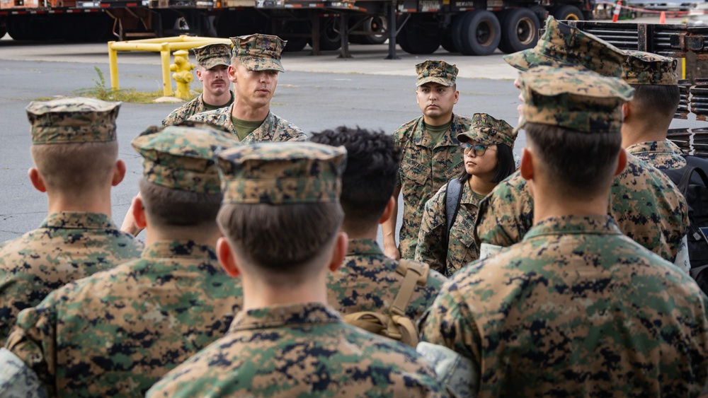 Warrior Series 2024: MALS-24 and MWSS-174 Marines and Sailors Embark on USS John L. Canley