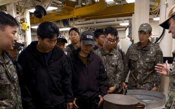 USS Frank Cable Host Tour for ROK