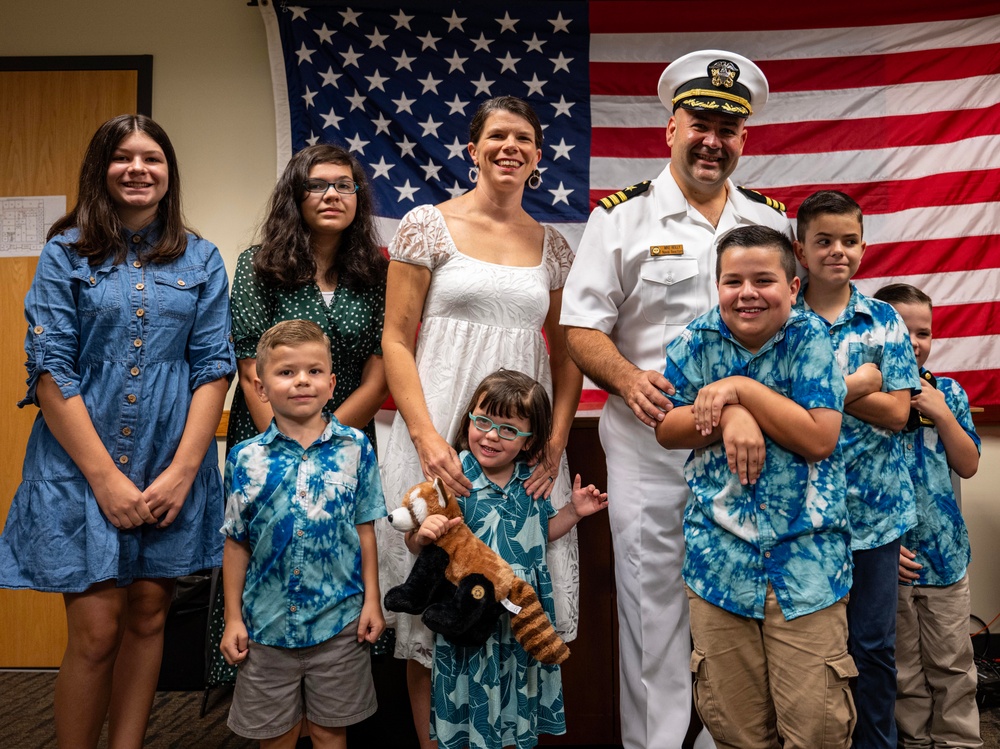 Cmdr. Michael G. Reilly, Jr. Promotion Ceremony