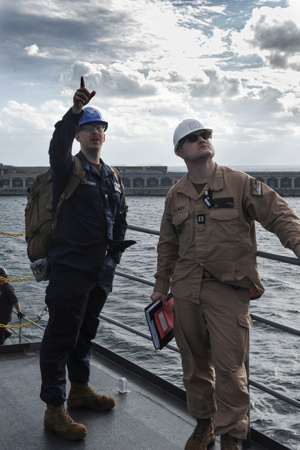 USS Frank Cable Departs Jeju-Do, South, Korea