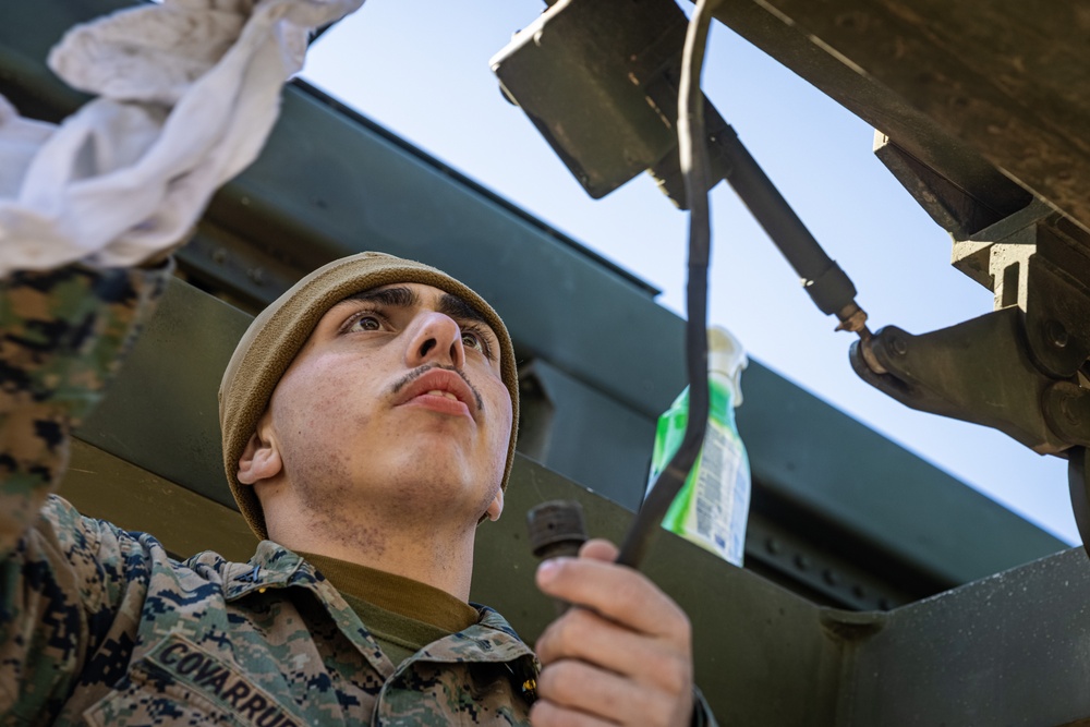 KS25 | 3/12 Marines Perform Preventative Maintenance