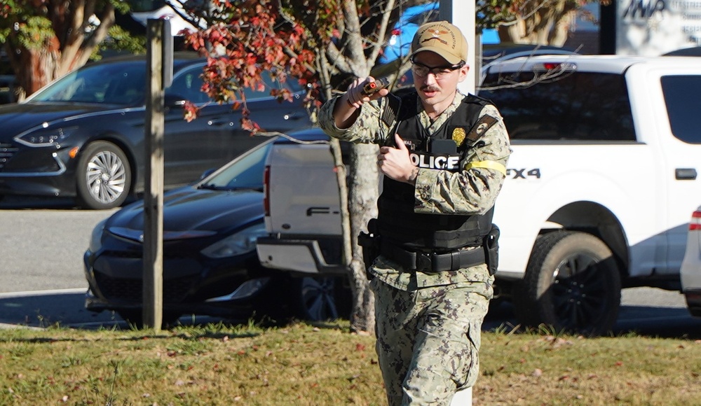 Annual Blue October integrated training exercise onboard Cheatham Annex