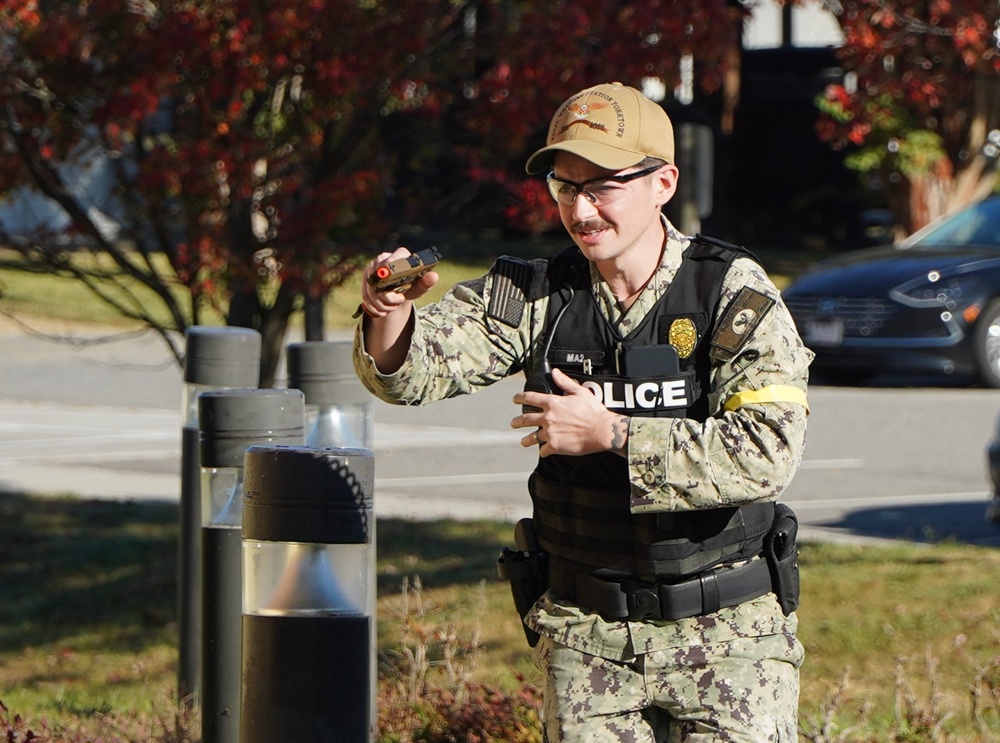 Annual Blue October integrated training exercise onboard Cheatham Annex