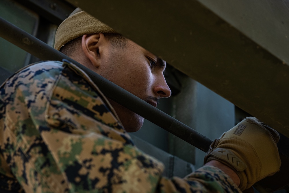 KS25 | 3/12 Marines Perform Preventative Maintenance