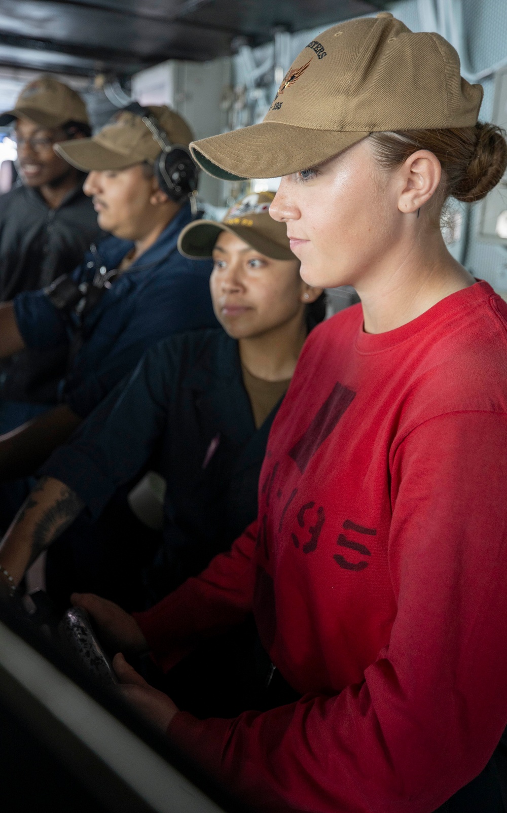 George Washington awards Warfighter of the Day: AOAN Alexa Ackerman