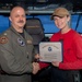 George Washington awards Warfighter of the Day: AOAN Alexa Ackerman