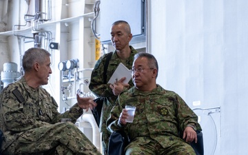 Exercise Keen Sword 25 Press Conference aboard USS San Diego (LPD 22)