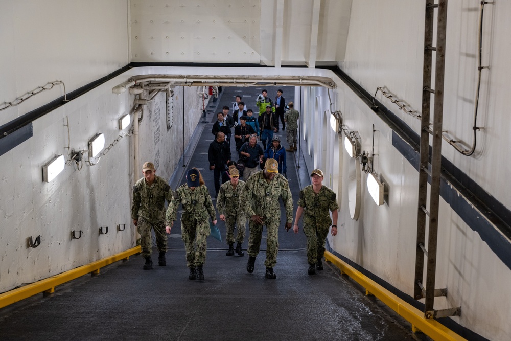 Exercise Keen Sword 25 Press Conference aboard USS San Diego (LPD 22)