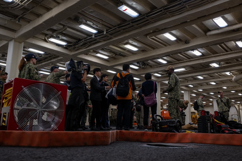 Exercise Keen Sword 25 Press Conference aboard USS San Diego (LPD 22)