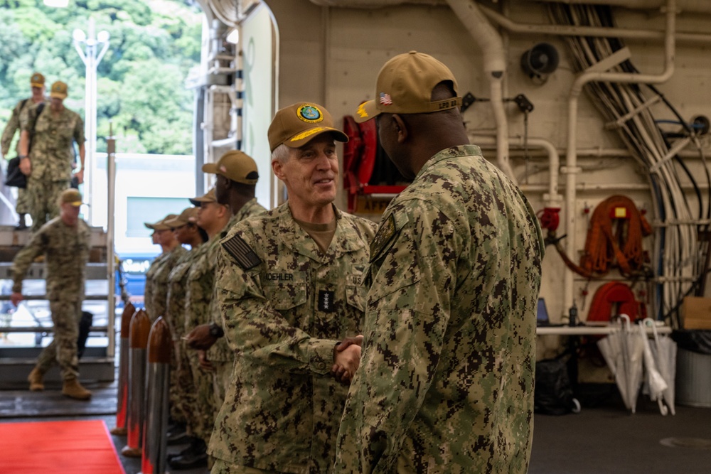 Exercise Keen Sword 25 Press Conference aboard USS San Diego (LPD 22)