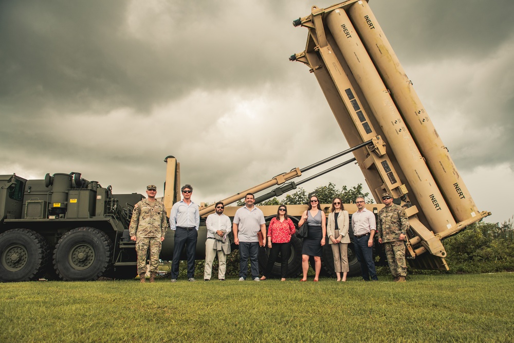 STAFFDEL Kaitlin Kleiber Receives In-Depth Briefing on THAAD System’s Role in Guam’s Missile Defense