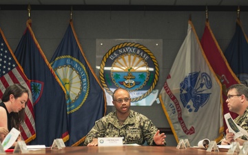 STAFFDEL Kaitlin Kleiber Tours Naval Base Guam, Discusses Infrastructure and Quality of Life Initiatives