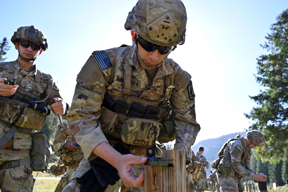 Expert Infantryman Badge, Expert Soldier Badge and Expert Field Medical Badge training.