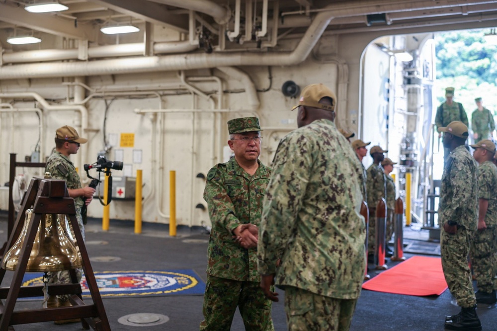 USS San Diego (LPD 22) Hosts Exercise Keen Sword 2025 Bilateral Press Conference