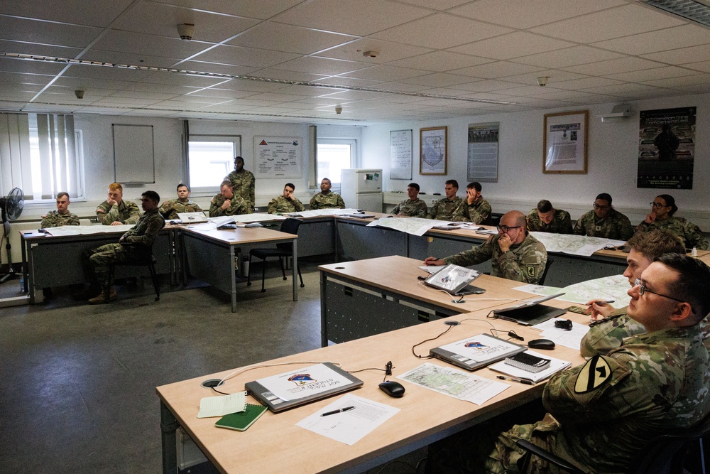 NCOA Students Learn Map Reading