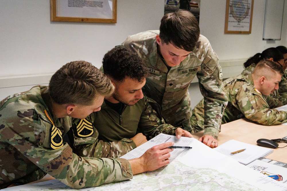 NCOA Students Learn Map Reading