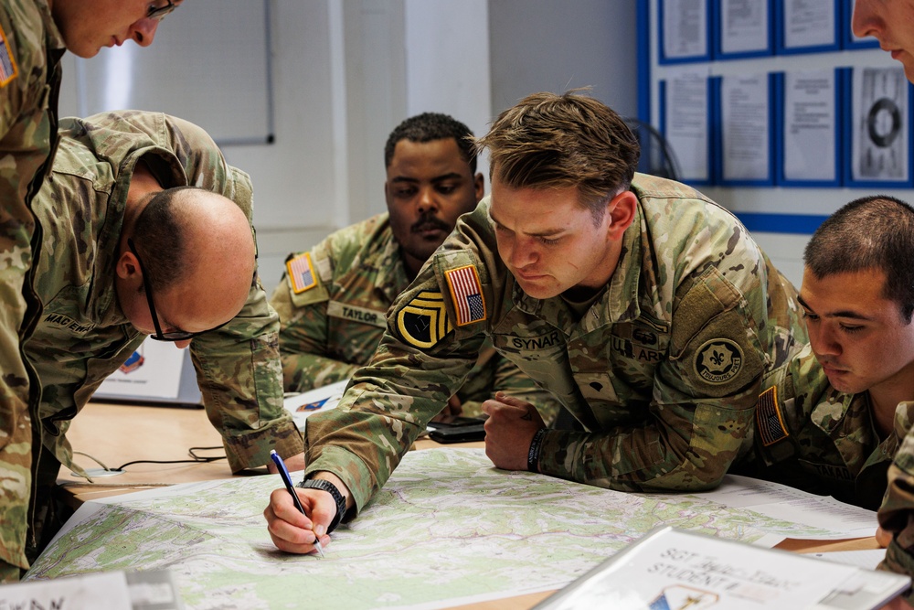 NCOA Students Learn Map Reading