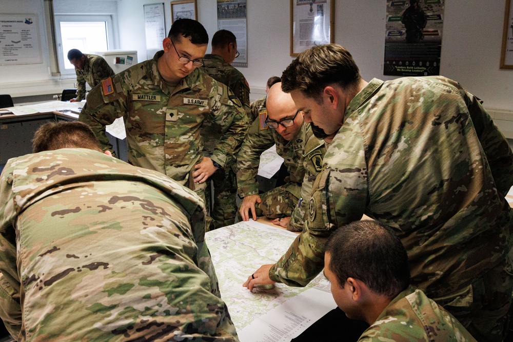 NCOA Students Learn Map Reading