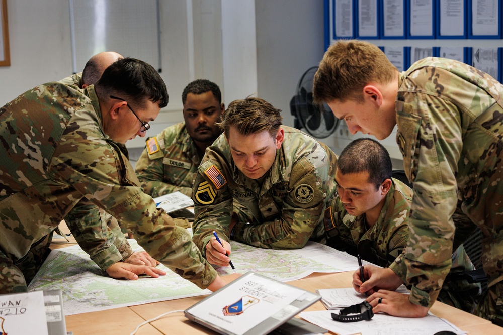 NCOA Students Learn Map Reading