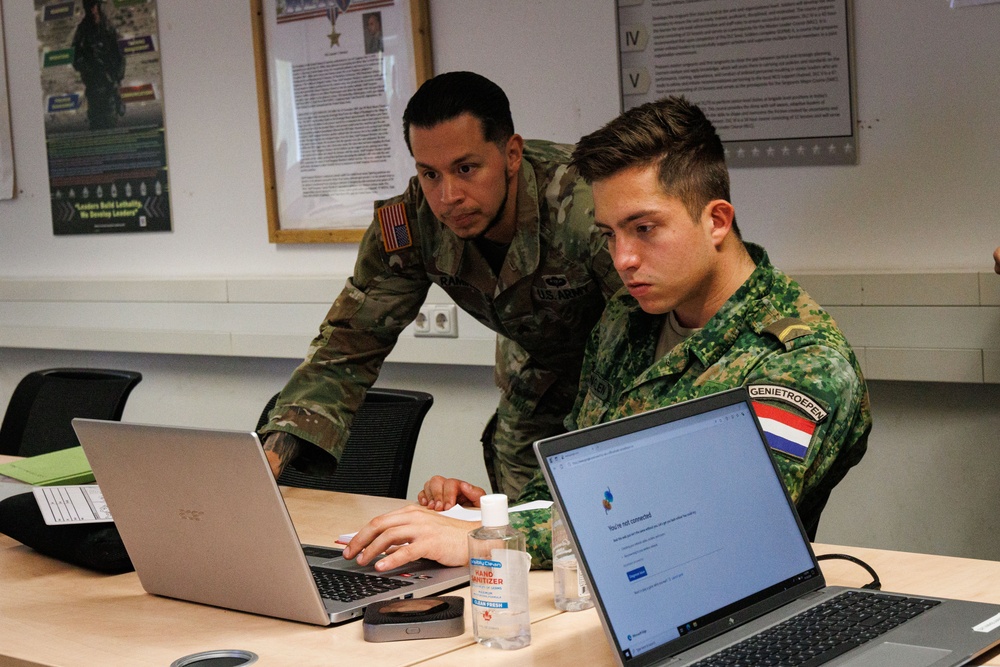 NCOA Students Learn Map Reading