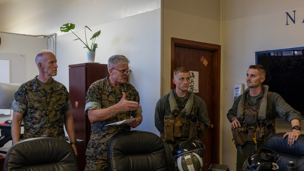 MARFORPAC Leadership tours III MEF Facilities